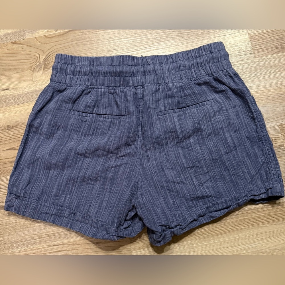 Athleta Cabo Linen Textured Shorts. - Picture 5 of 5